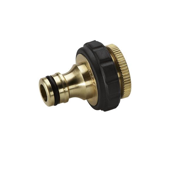 Watering range Brass tap connector 3/4" thread with 1/2" thread reducer