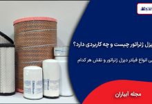 فیلتر دیزل ژنراتور چیست
