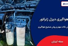 هواگیری دیزل ژنراتور