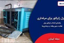 دیزل ژنراتور برای مرغداری