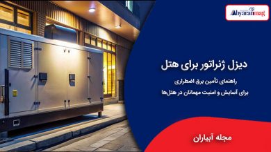 دیزل ژنراتور برای هتل