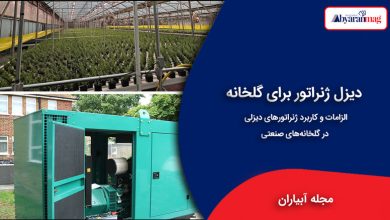 دیزل ژنراتور برای گلخانه