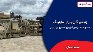 ژنراتور گازی برای ماینینگ