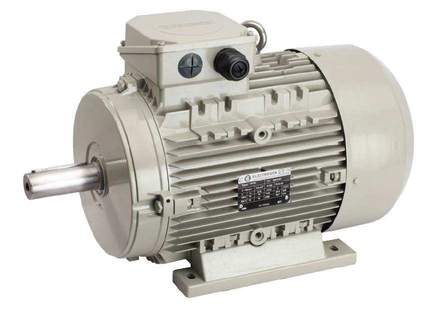 الکتروموتور سه فاز آلومینیومی الکتروژن مدل 15KW-1500RPM