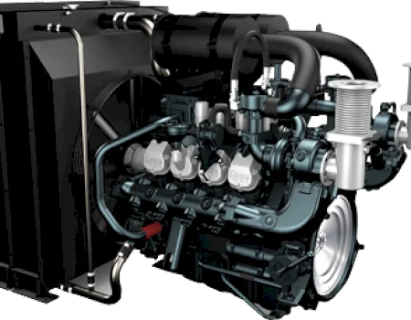 موتور دیزل دوسان 601 اسب بخار مدل DP158LC