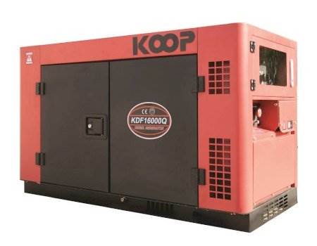 موتور برق دیزلی کوپ 10 کیلووات مدل KDF16000Q