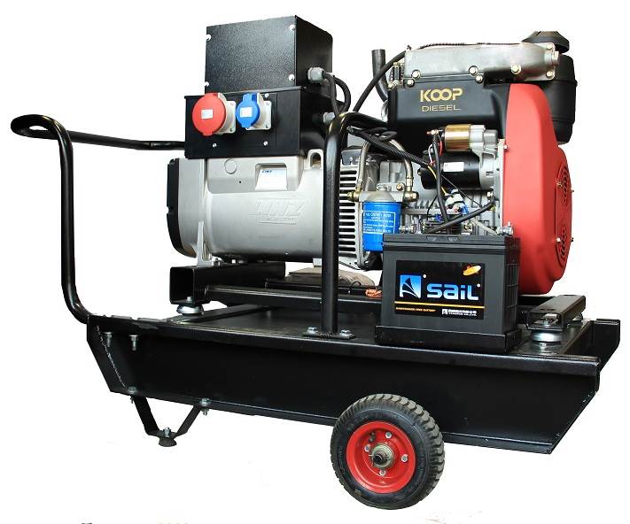 موتور برق دیزلی کوپ 13 کیلووات مدل KDF16000LXE-3