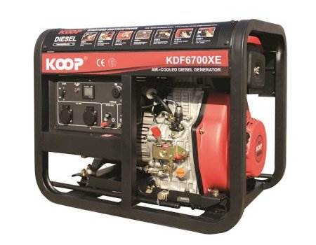 موتور برق دیزلی کوپ 4 کیلووات مدل KDF6700XE