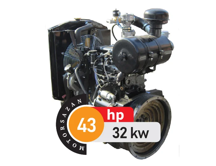 موتور گازسوز موتورسازان 43 اسب بخار مدل 4.244GAS