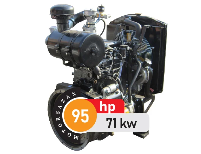 موتور دیزل موتورسازان 95 اسب بخار مدل 4.40