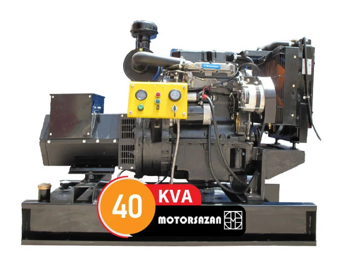 دیزل ژنراتور موتور سازان 40 کاوا مدل 4.244Gas