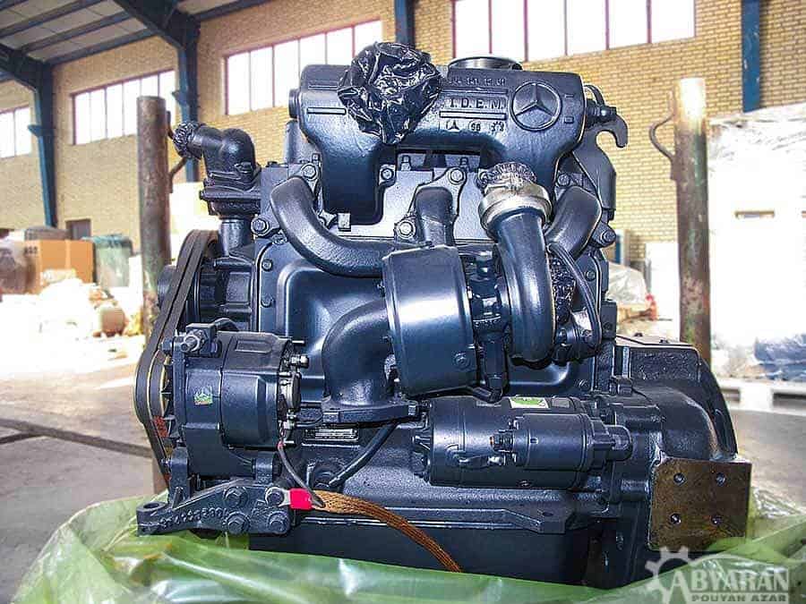 موتور دیزل بنز 108 اسب بخار مدل OM364TAGE