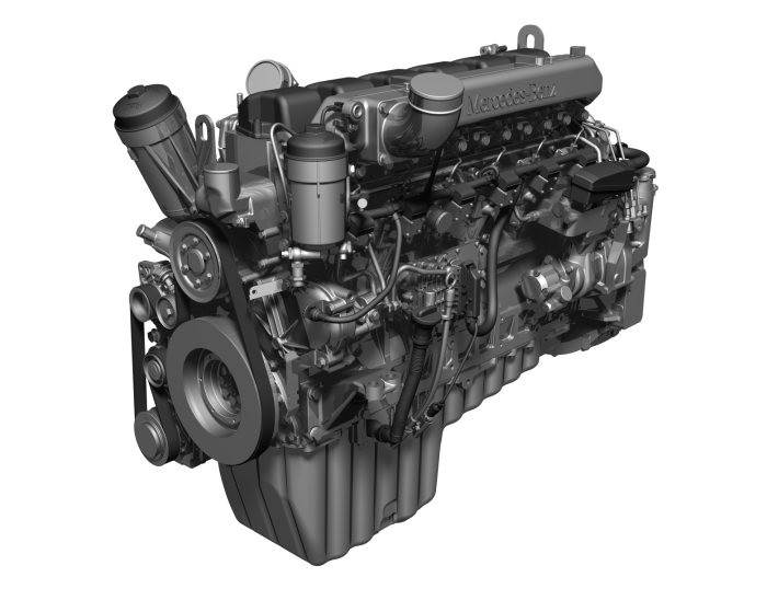 موتور دیزل بنز 365 اسب بخار مدل OM457TAGE2