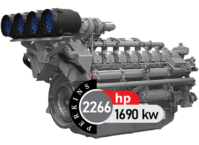 موتور پرکینز 2266 اسب بخار مدل 4016TAG1A