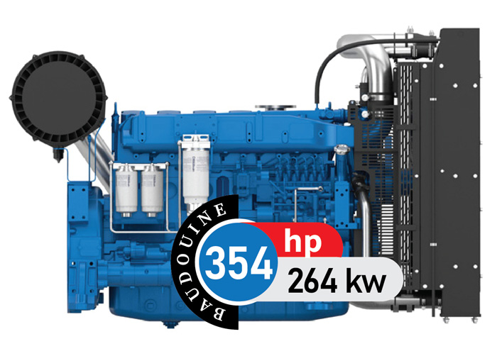 موتور دیزل بادوین 264 کیلووات مدل 6M16G275/5