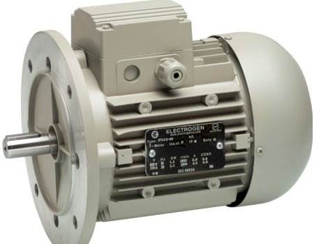 الکتروموتور سه فاز چدنی الکتروژن مدل 37KW-1500RPM