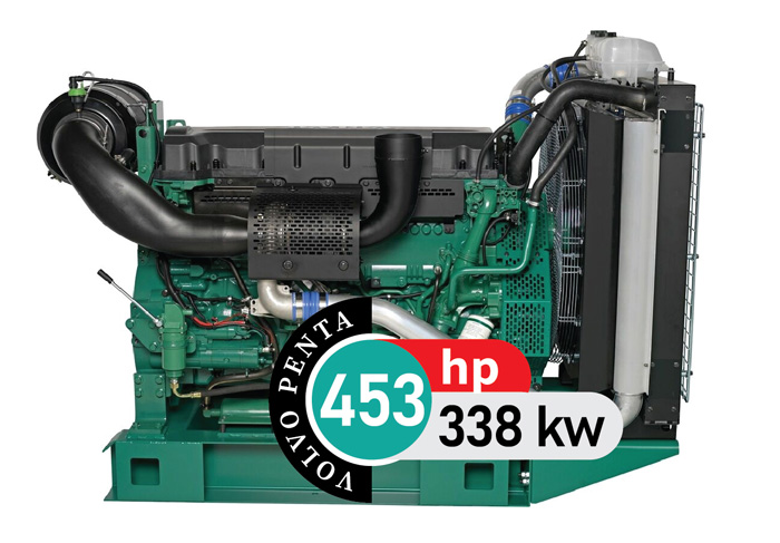 موتور دیزل ولوو 453 اسب بخار مدل TAD1342GE